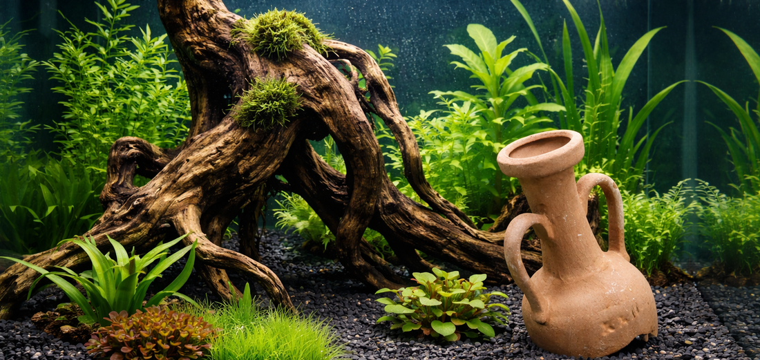 Akvaarion koristeet – enemmän kuin vain sisustusta