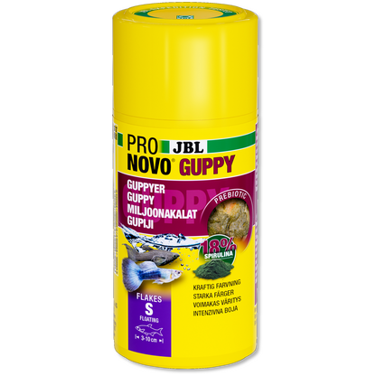 JBL ProNovo Guppy 250ml miljoonakalan ruoka