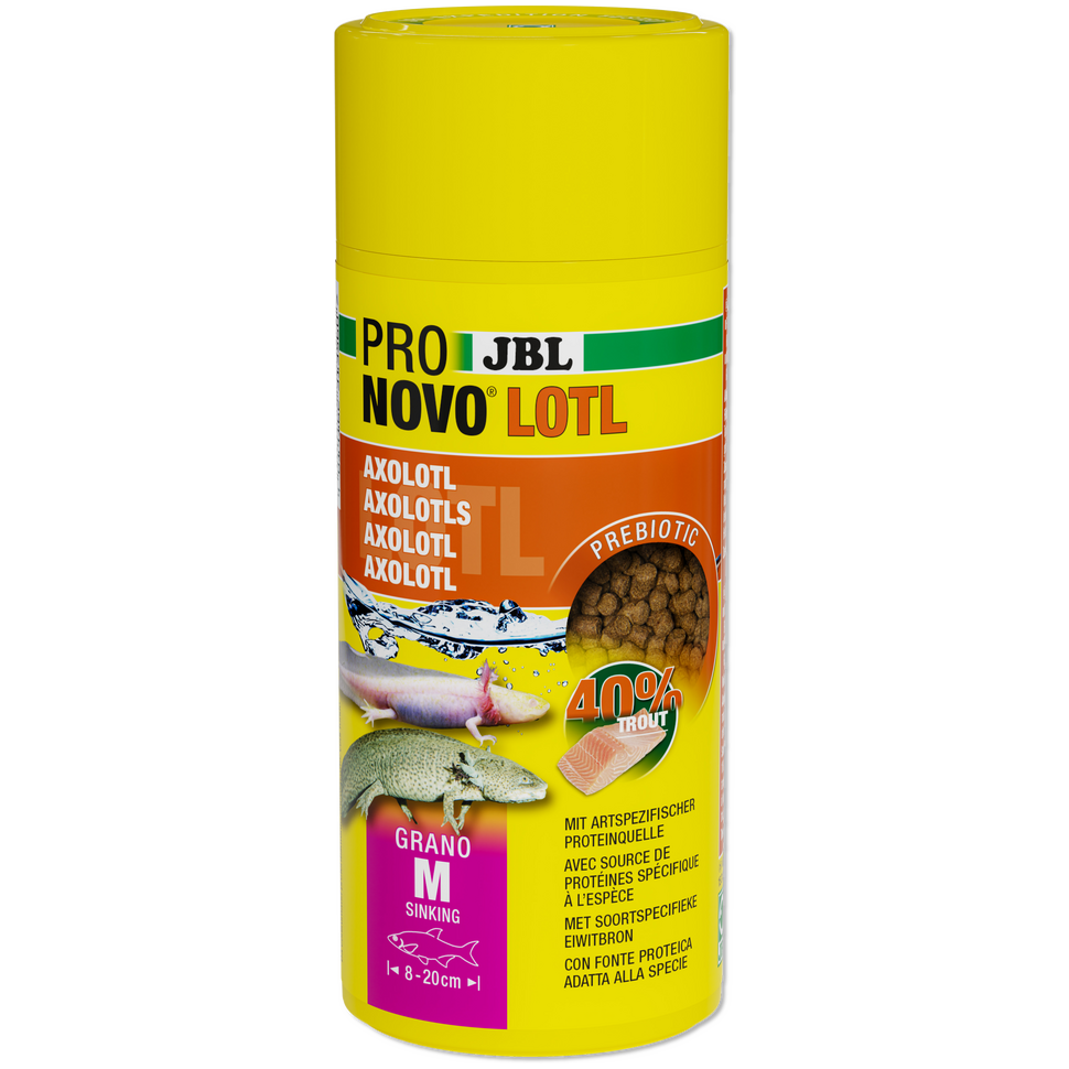 JBL ProNovo Lotl Grano M 250ml pääruoka nuorille aksolotleille