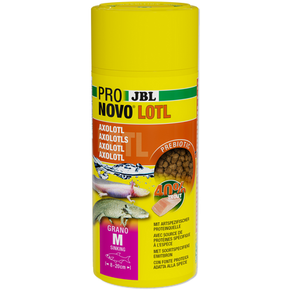 JBL ProNovo Lotl Grano M 250ml pääruoka nuorille aksolotleille