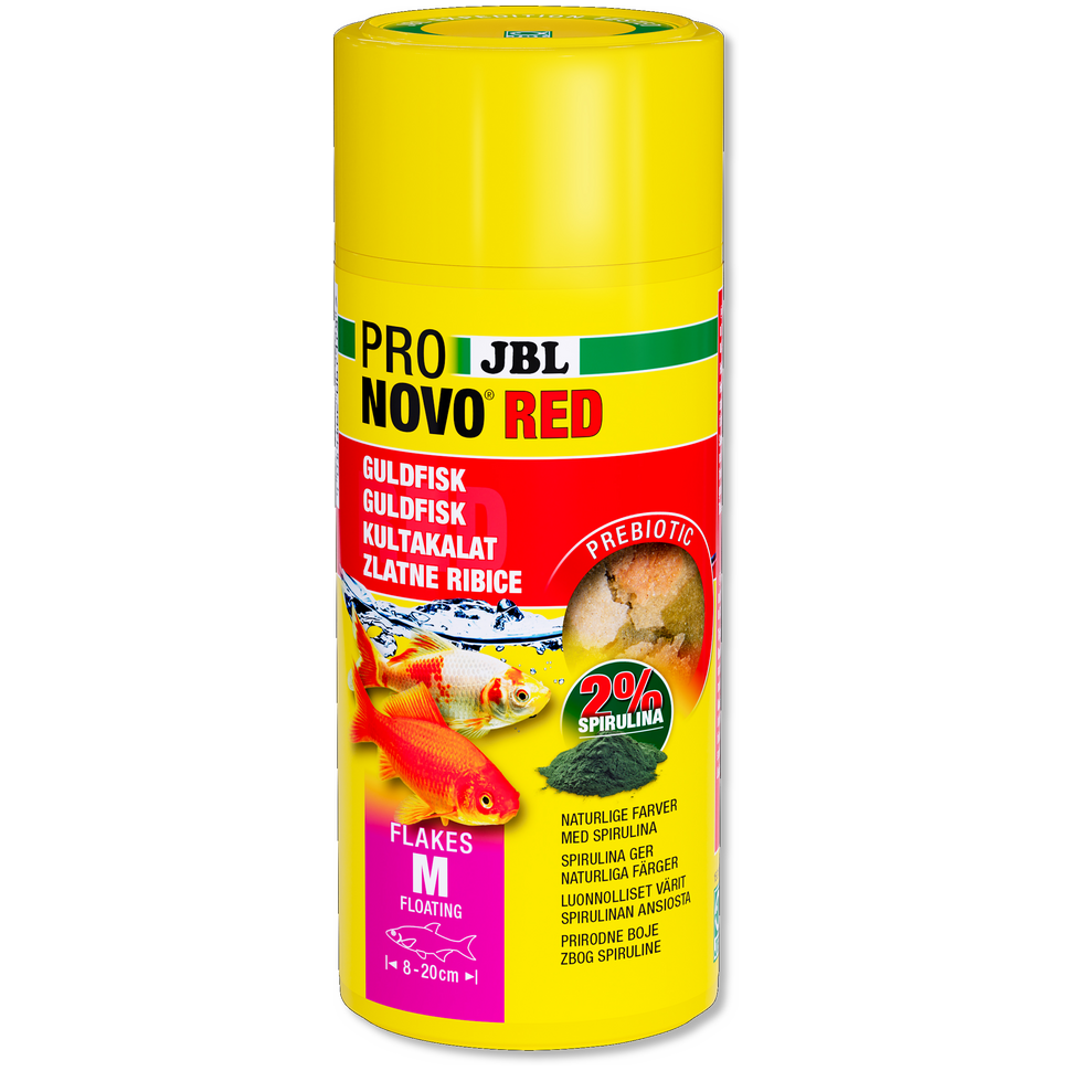 JBL PRONOVO Red 1L kultakalojen hiutale