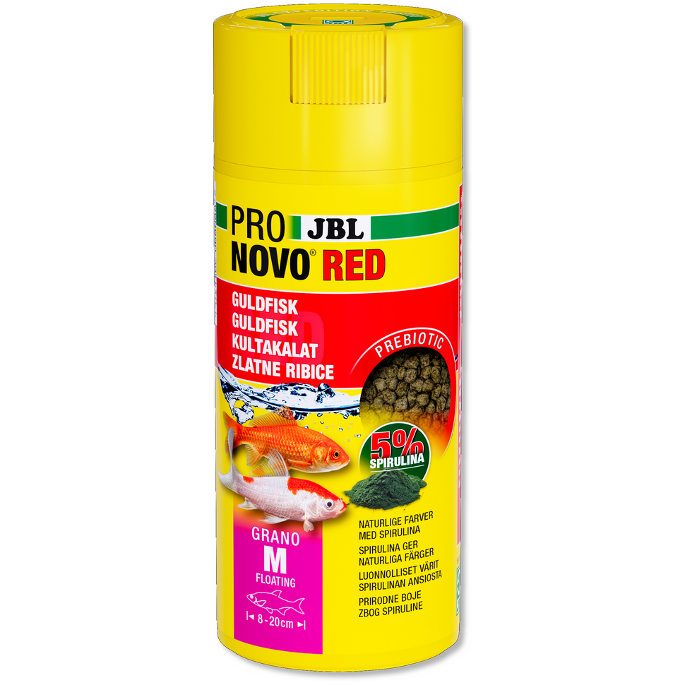 JBL PRONOVO Red Grano 250ml kultakalojen raeruoka