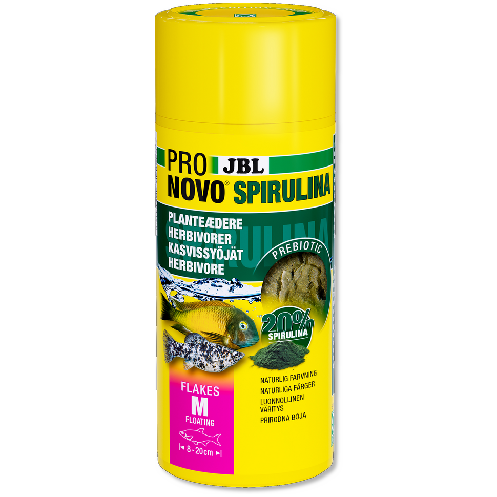 JBL Pronovo Spirulina 1L hiutale 20% spirulinaa