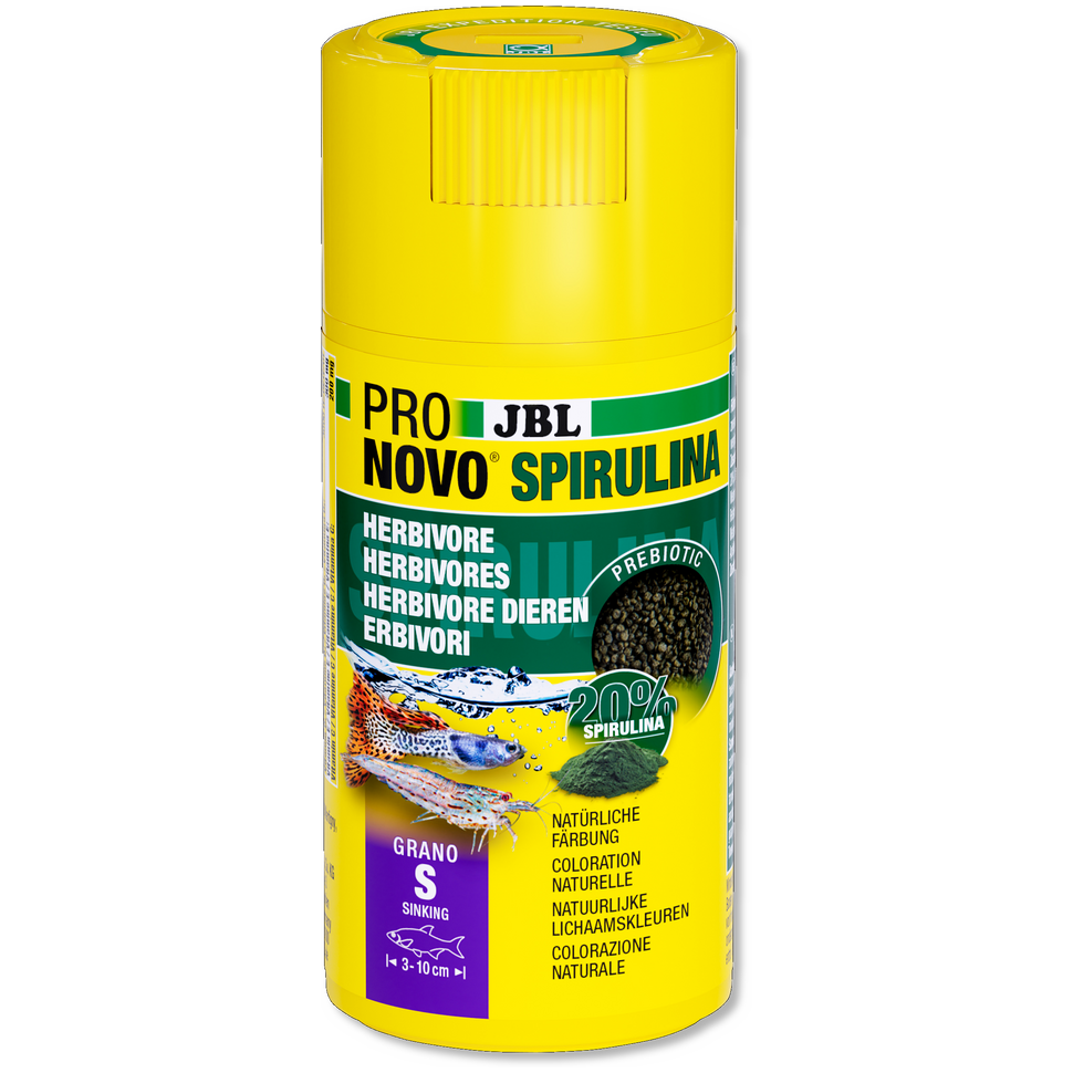 JBL Pronovo Spirulina Grano S 100ml click