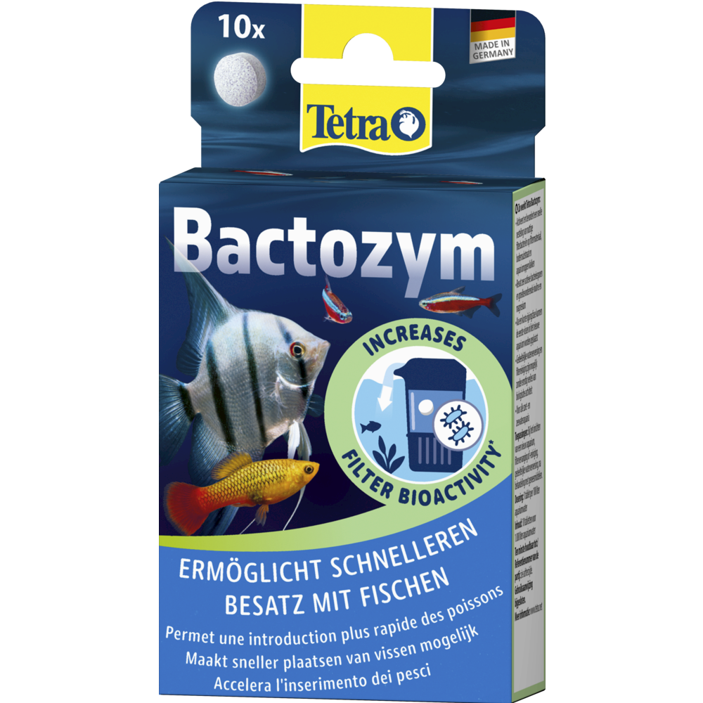 Tetra Bactozym 10 tabl. akvaarion kypsytykseen