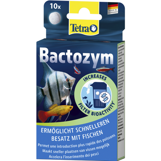 Tetra Bactozym 10 tabl. akvaarion kypsytykseen